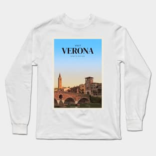 Visit Verona Long Sleeve T-Shirt